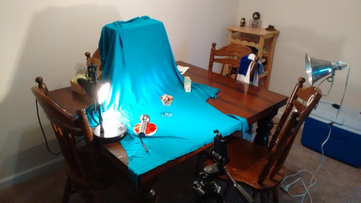 The home studio set up