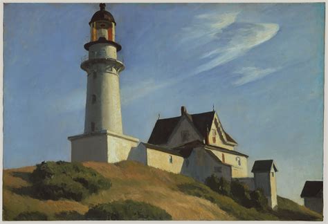 An Edward Hopper lighthouse
