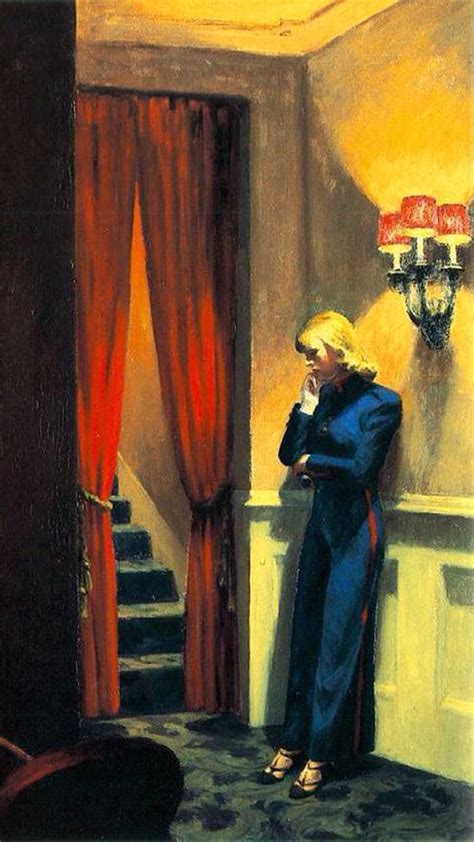 A detail from Edward Hopper's "New York Movie"