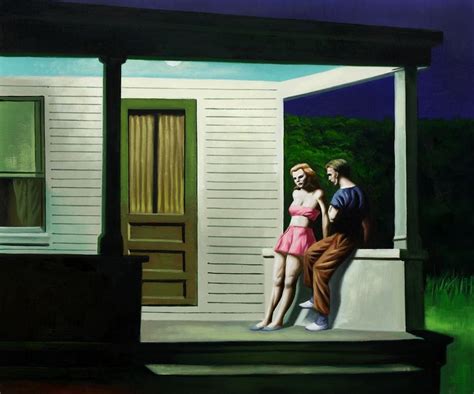 Edward Hopper's "Summer Evening"