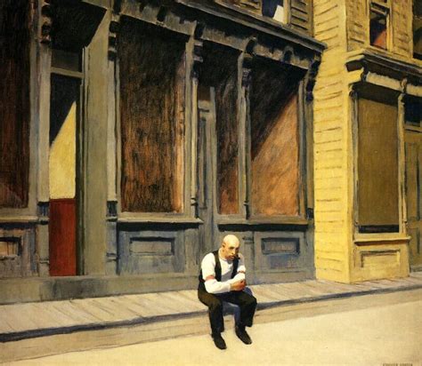 Edward Hopper's "Sunday"